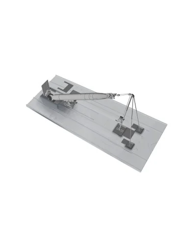 U-Boot IX Stern Torpedo w/Loading Winch and Cart, for Revell kit, 1...