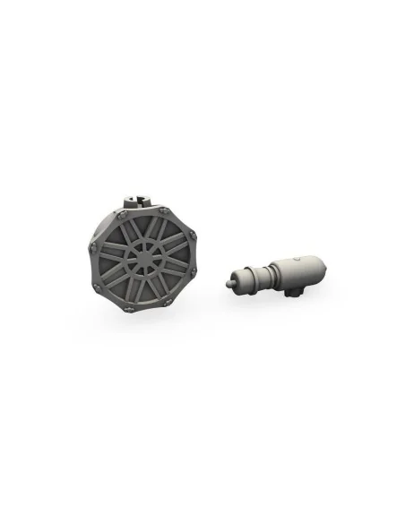 PT-109 Torpedo Tube Breech Door Set (4pcs), 1/72 - CMK 129-N72034
