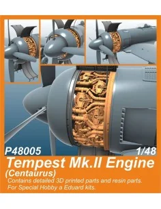 Tempest Mk.II Engine (Centaurus) for SH and Eduard kits, 1/48 - CMK...
