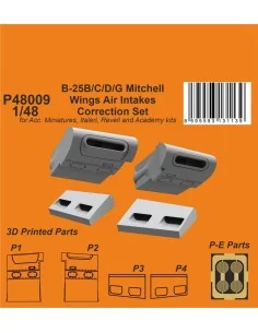 [NO_DESC] B-25 Mitchell Wings Air Intakes Correction Set, 1/48 - CM...