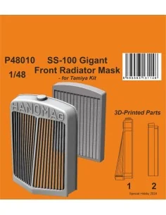 SS-100 Gigant Front Radiator Mask, 1/48 - CMK 129-P48010