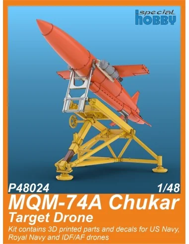 MQM-74A Chukar Target Drone, 1/48 - CMK 129-P48024