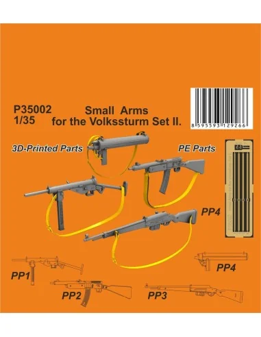 Small Arms for the Volkssturm Set II., 1/35 - CMK 129-P35002