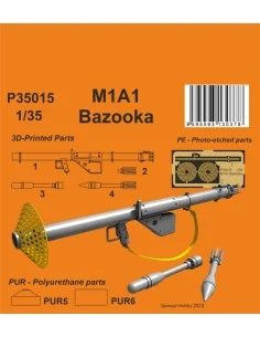 M1A1 Bazooka, 1/35 - CMK 129-P35015