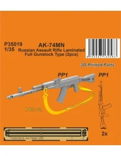 AK-74MN Soviet/Russian Assault Rifle / Laminated Full Gunstock Type...