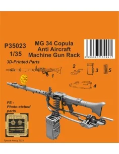 MG 34 Copula Anti Aircraft Machine Gun Ralk (2 pcs.), 1/35 - CMK 12...
