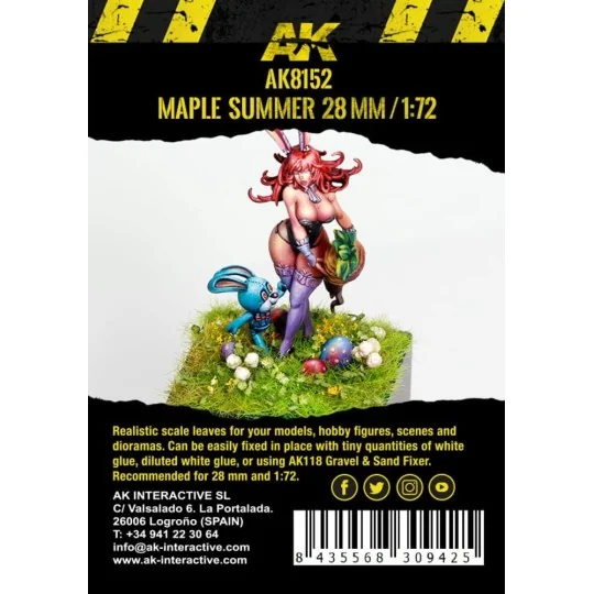 MAPLE SUMMER LEAVES 1/72 - AK Interactive AK8152