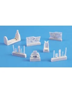 P-40B/C-Interior set for Airfix, 1/72 - CMK 129-7298 2