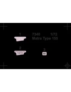 Matra Type 155 SNEB Rocket Launcher Pod (2 pcs), 1/72 - CMK 129-7340 2