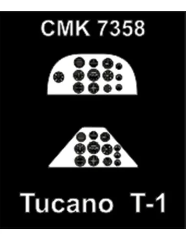 Short Tucano T.1 Cockpit set, 1/72 - CMK 129-7358