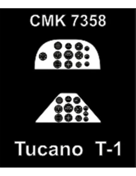 Short Tucano T.1 Cockpit set, 1/72 - CMK 129-7358