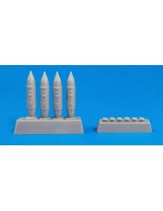 Matra F2 Rocket Pod (4 pcs), 1/72 - CMK 129-7361