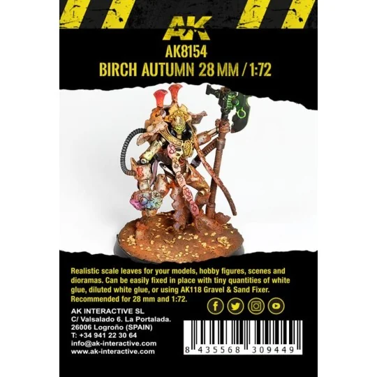 BIRCH AUTUMN LEAVES 1/72 - AK Interactive AK8154