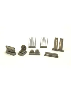 P-40E/K-Engine Set for SH, 1/72 - CMK 129-7388