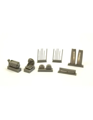 P-40E/K-Engine Set for SH, 1/72 - CMK 129-7388