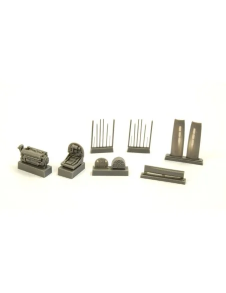 P-40E/K-Engine Set for SH, 1/72 - CMK 129-7388