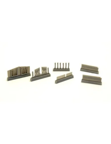 P-40-Undercarriage Set(contains wheel structure and Canvas covers),...