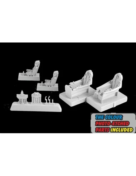 SK-37 Viggen Cockpit Set, 1/72 - CMK 129-7424