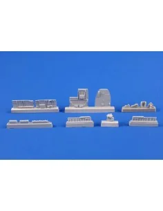 B-25C/D Nose Compartment (Bomb Aimer's Station), 1/72 - CMK 129-7429