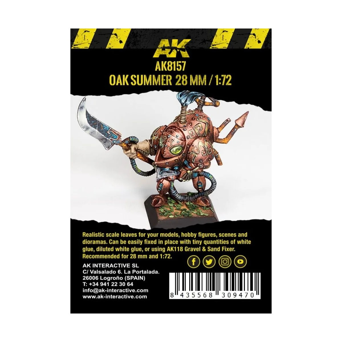 OAK SUMMER LEAVES 1/72 - AK Interactive AK8157