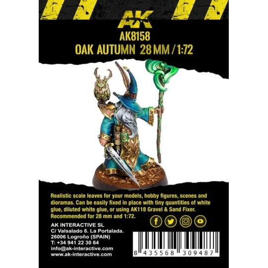 OAK AUTUMN LEAVES 1/72 - AK Interactive AK8158