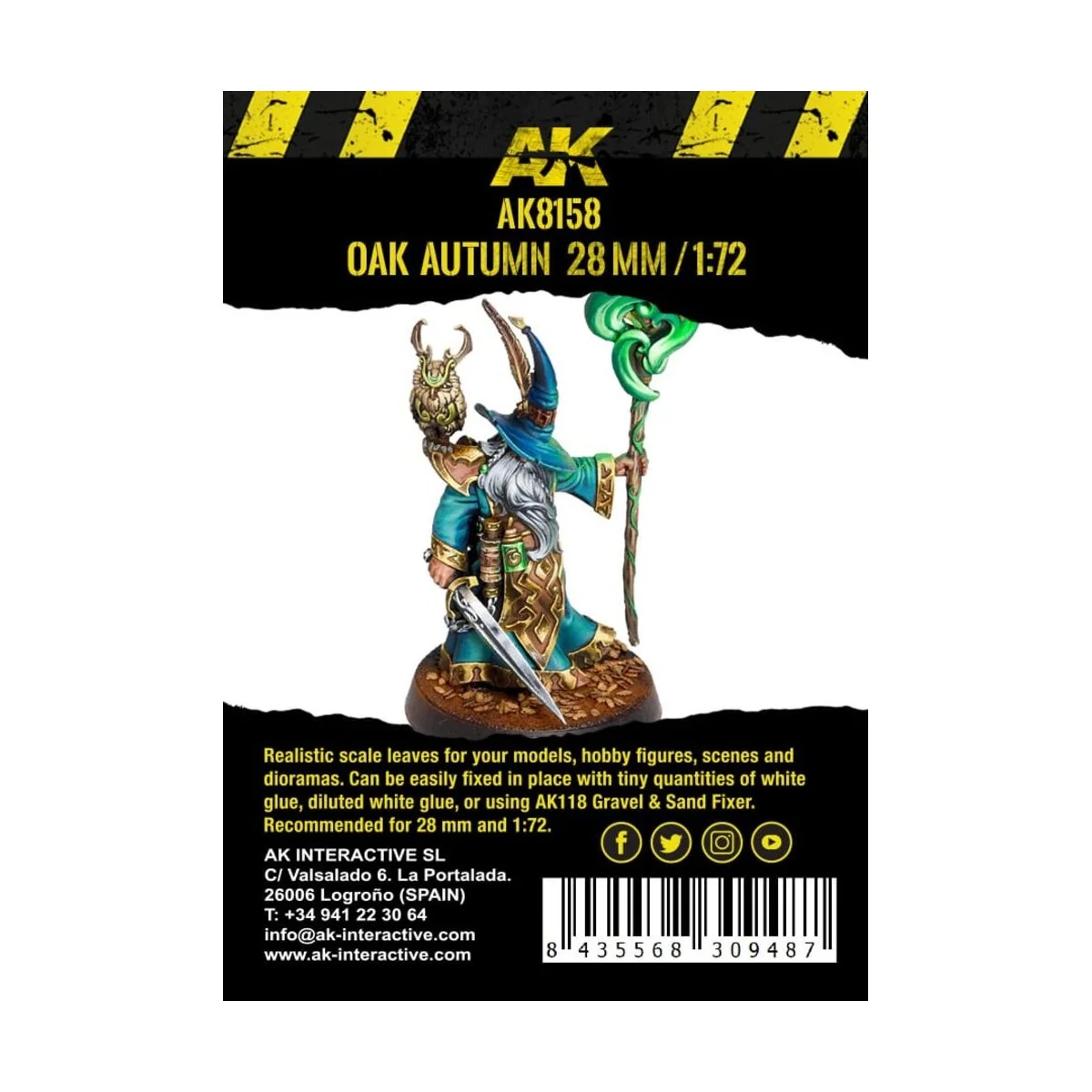 OAK AUTUMN LEAVES 1/72 - AK Interactive AK8158