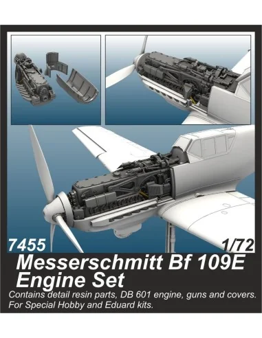 Messerschmitt Bf 109E Engine, 1/72 - CMK 129-7455