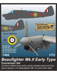 Beaufighter Mk.II Early Type Conversion set, 1/72 - CMK 129-7489