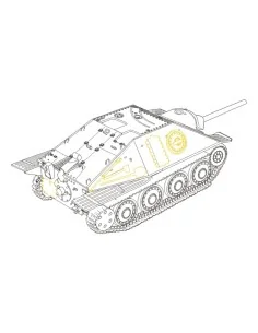 Hetzer G-13 Swiss post-war version für Tamiya-Bausatz, 1/48 - CMK 1...