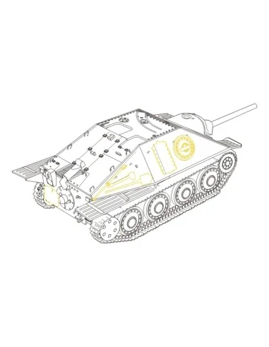 Hetzer G-13 Swiss post-war version für Tamiya-Bausatz, 1/48 - CMK 1...