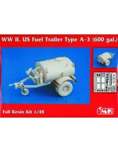 WW II. US Fuel Trailer Type A-3 (600 gal.), 1/48 - CMK 129-8031