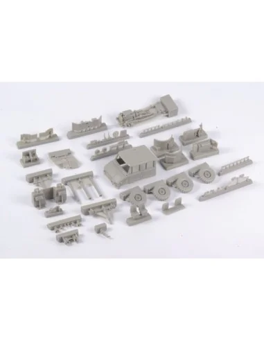 Unimog U406 DoKa Military Airport Tug + Towbar, 1/48 - CMK 129-8055