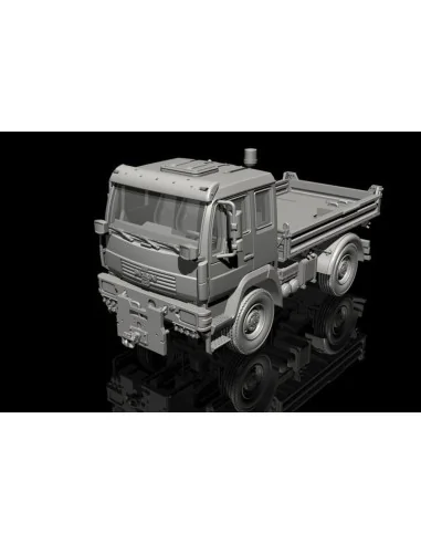 MAN LE 10.220 Bundeswehr Military Aircra Tug + Towbar, 1/48 - CMK 1...