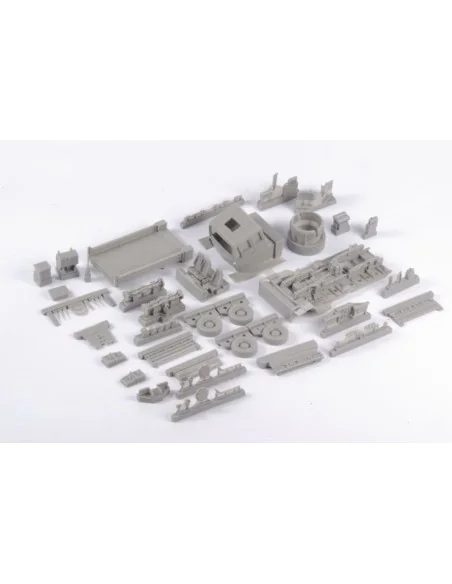 MAN LE 10.220 Bundeswehr Military Aircra Tug + Towbar, 1/48 - CMK 1...