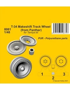 [NO_DESC] T-34 Makeshift Track Wheel (from Panther), 1/48 - CMK 129...