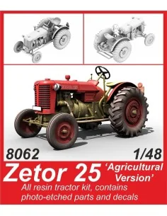 Zetor 25 'Agricultural Version ', 1/48 - CMK 129-8062