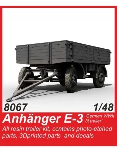 E-3 German WWII Trailer, 1/48 - CMK 129-8067