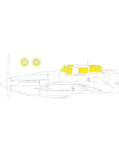 Il-2 mod. 1943 TFace, 1/48 - Eduard Accessories EX857