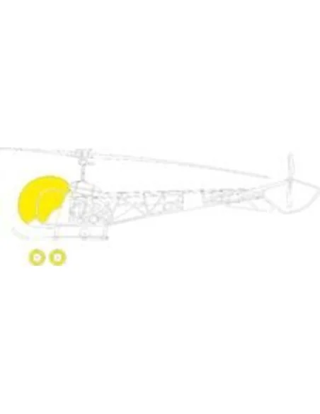 OH-13, 1/48 - Eduard Accessories EX860