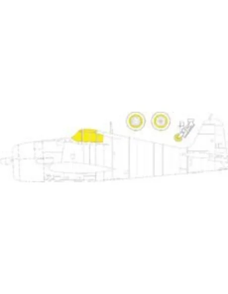 F6F-3 TFace, 1/48 - Eduard Accessories EX865