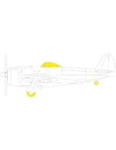 P-47D Bubbletop TFace, 1/48 - Eduard Accessories EX882