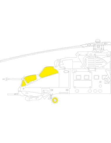 Mi-35M for ZVEZDA, 1/48 - Eduard Accessories EX895