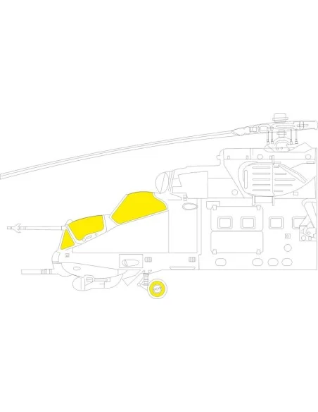 Mi-35M for ZVEZDA, 1/48 - Eduard Accessories EX895