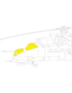 Mi-35M TFace for ZVEZDA, 1/48 - Eduard Accessories EX896
