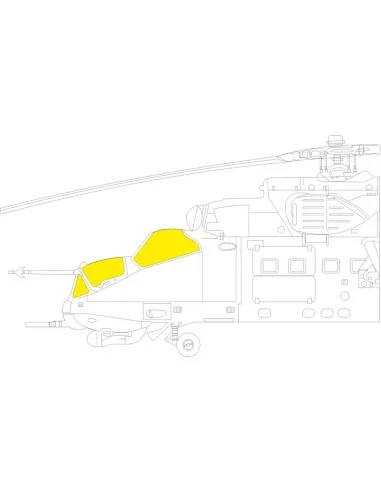 [NO_DESC] Mi-35M TFace for ZVEZDA, 1/48 - Eduard Accessories EX896