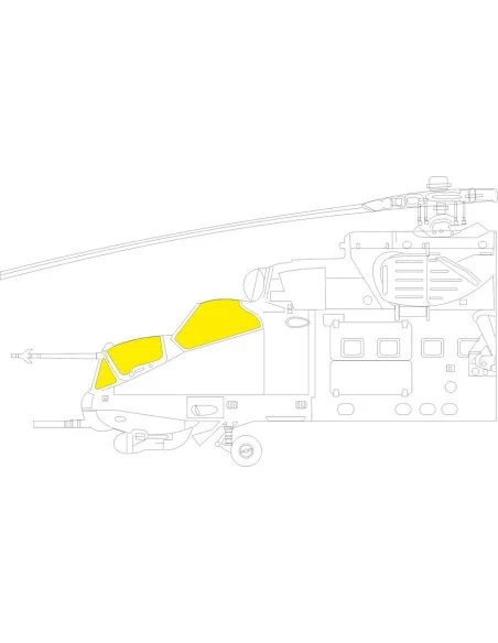 [NO_DESC] Mi-35M TFace for ZVEZDA, 1/48 - Eduard Accessories EX896