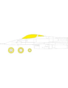 F-16C Block 25/42 TFace 1/48 for KINETIC, 1/48 - Eduard Accessories...