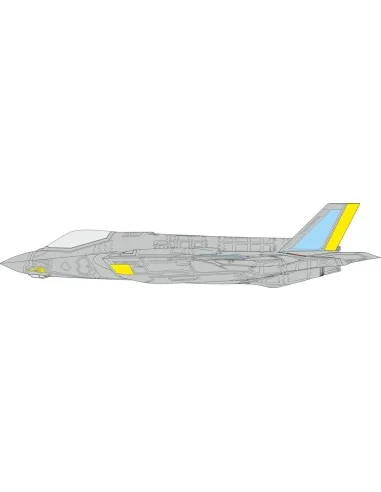 [NO_DESC] F-35A RAM coating late 1/48 for TAMIYA, 1/48 - Eduard Acc...