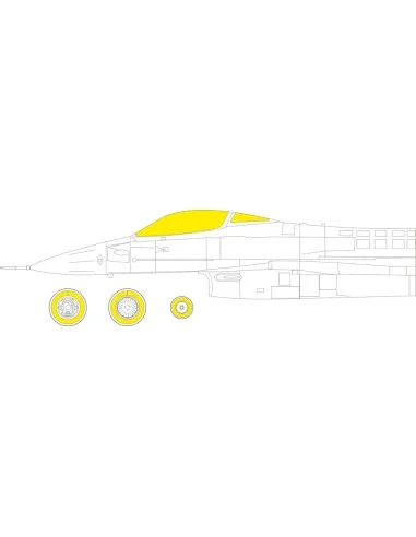 F-16A MLU 1/48 KINETIC, 1/48 - Eduard Accessories EX929