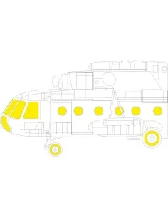 Mi-8MT TFace 1/48 ZVEZDA, 1/48 - Eduard Accessories EX933